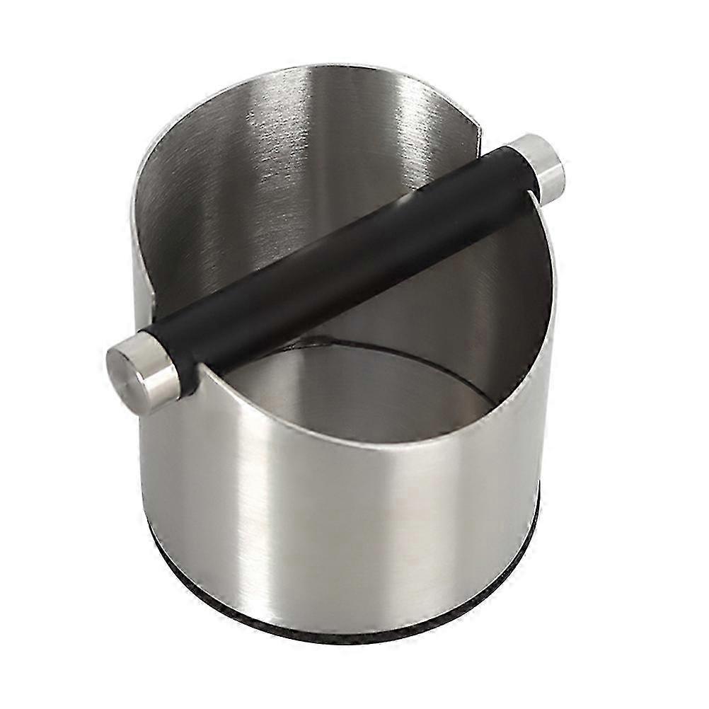 Espresso Tamper Bin Coffee Grounds Container 14x11cm Waste Knock Box