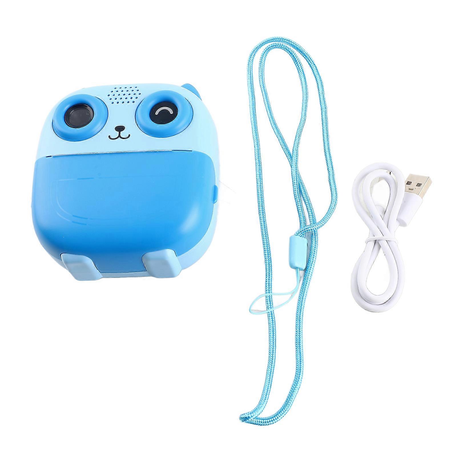 Children's High Clear Instant Print Camera Mini with Thermal Printing and Fun Games