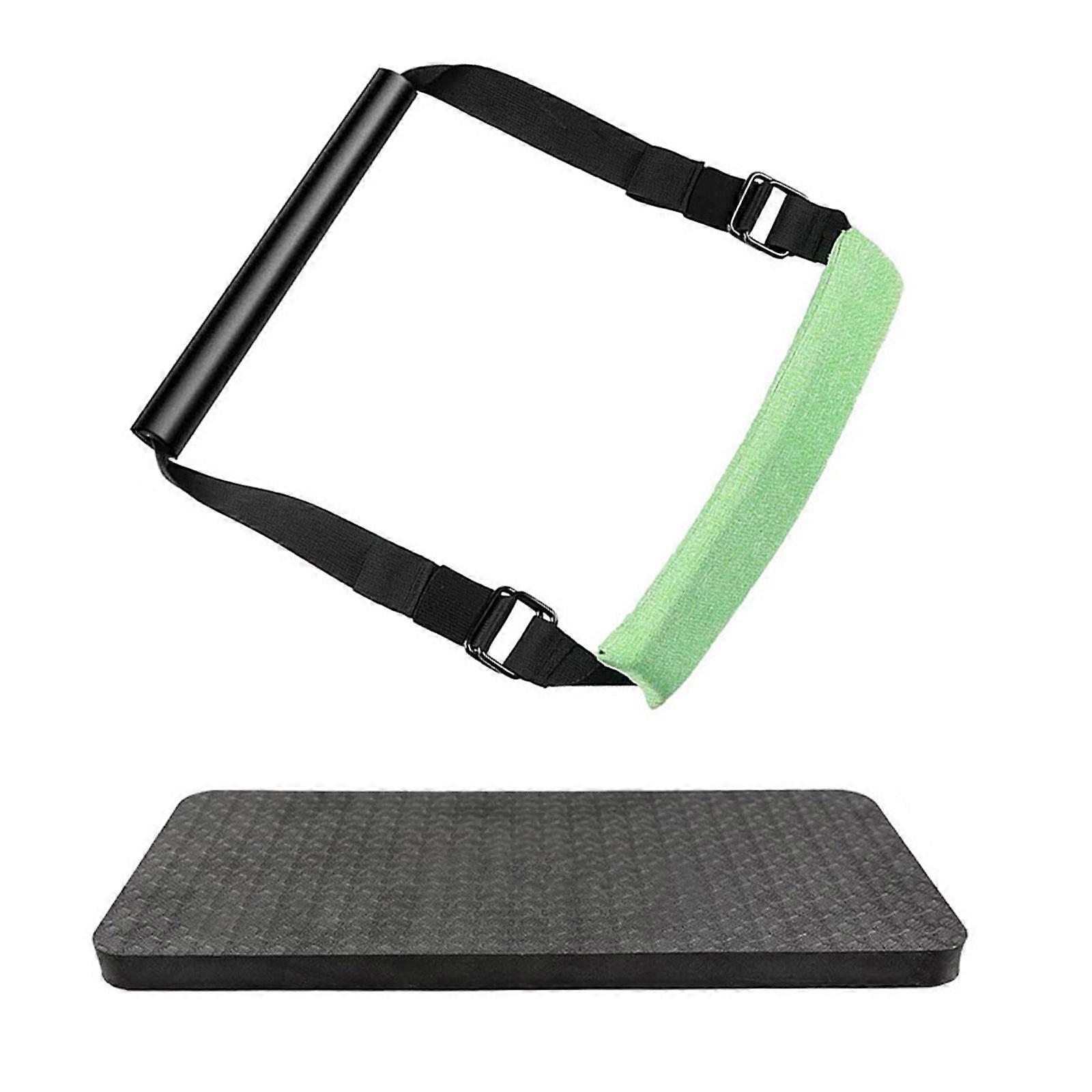 Hamstring Strap Fitness Equipment Adjustable Strap Padded Ankle Bar