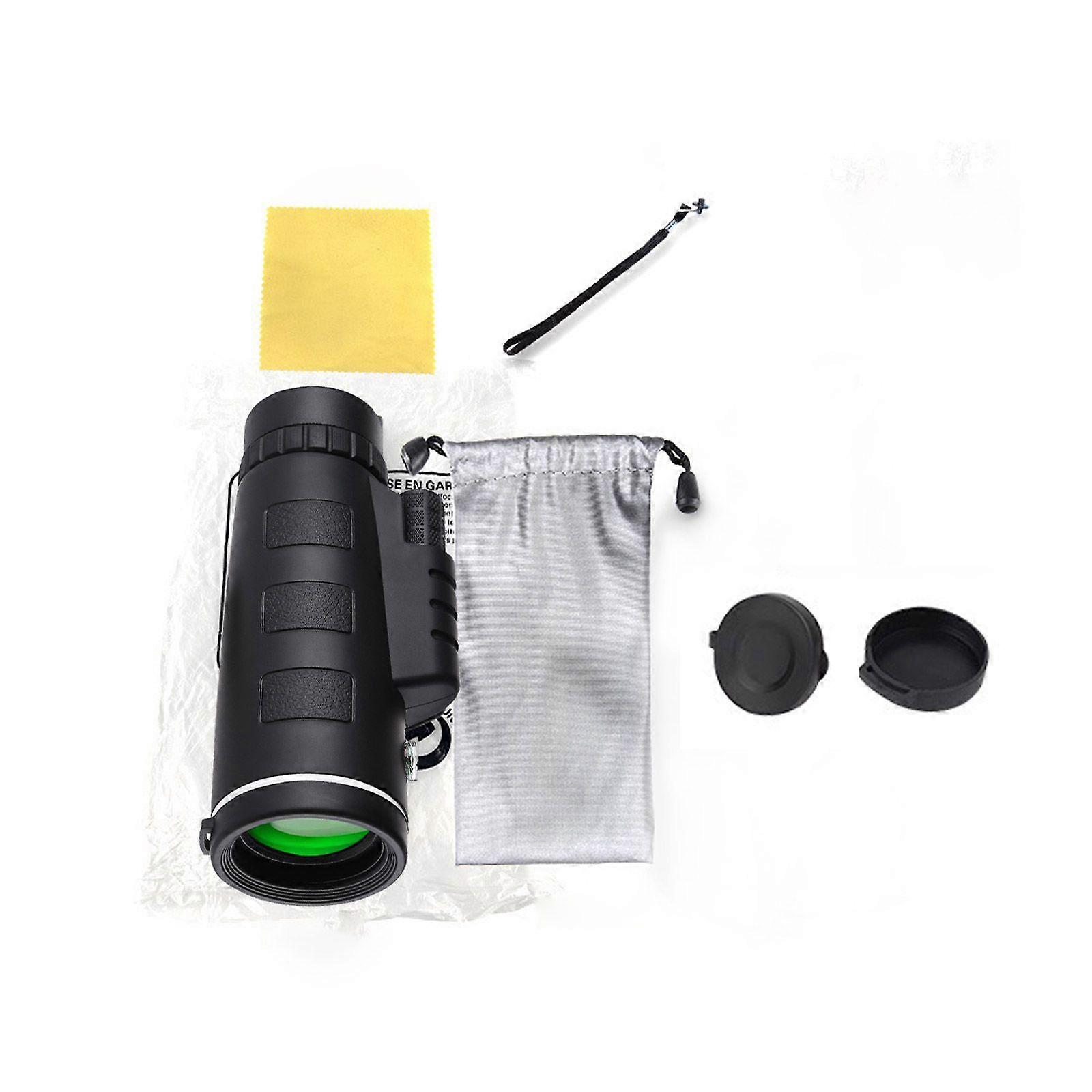 Stscope 360 Monocular Telescope, High Power With Phone Adapter For Adult Use