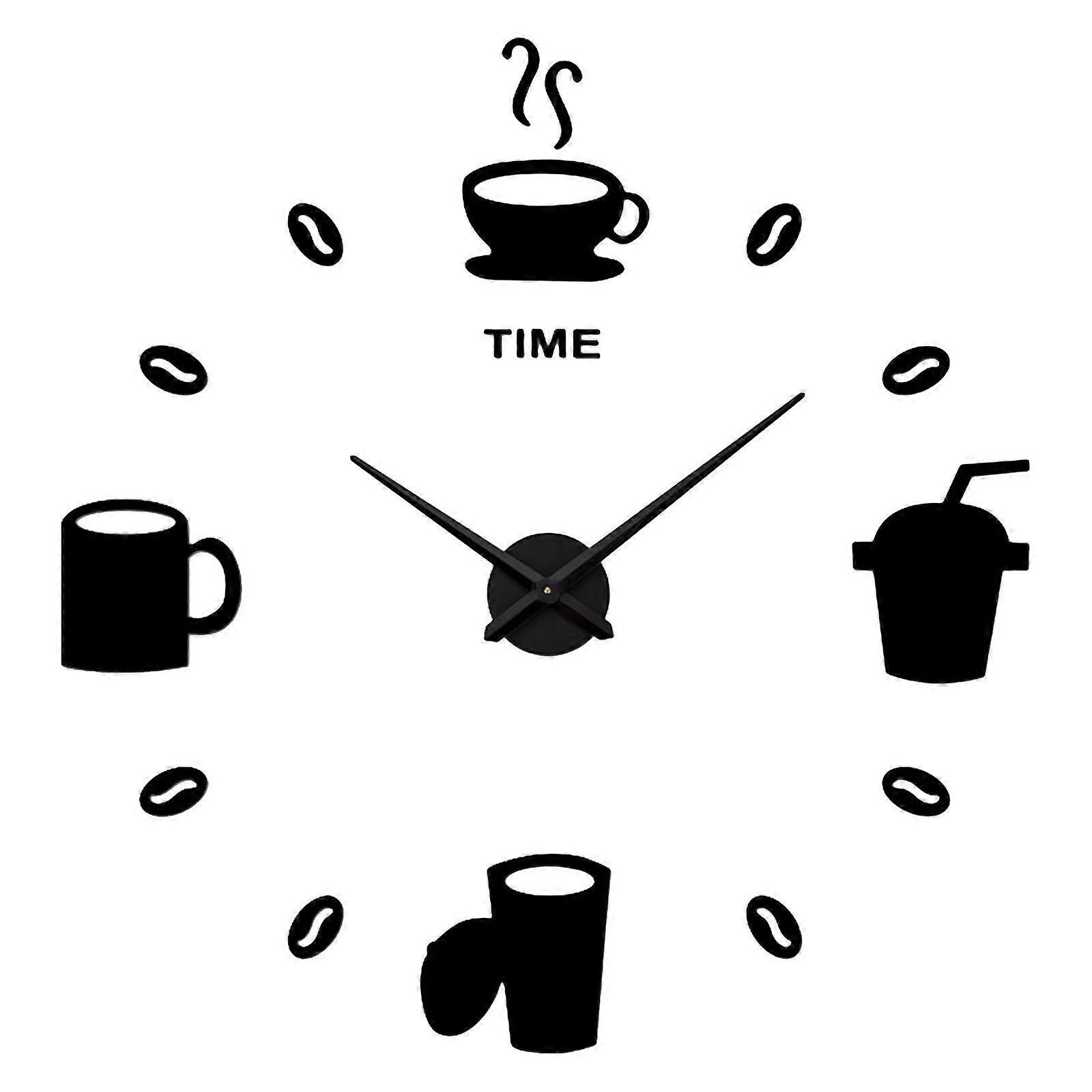DIY Wall Clock Stickers Large Decorative Clock Nice Gift