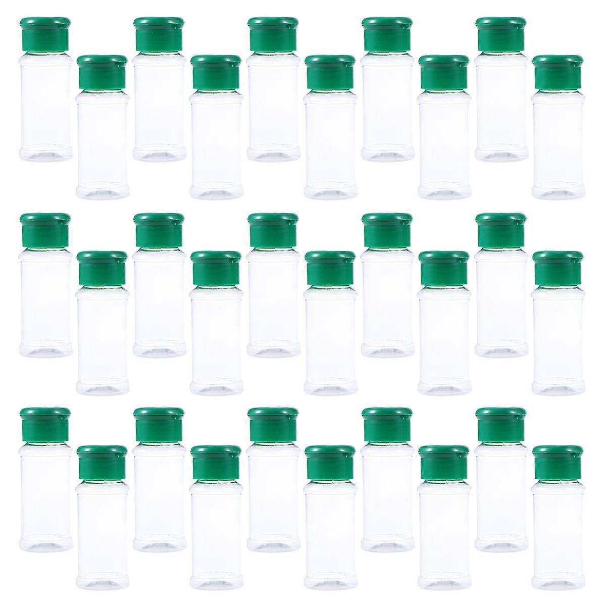 Non-Toxic Plastic Spice Containers, Easy Cleaning and Maintenance