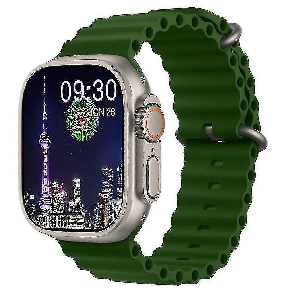 Ultra Smart Watch Men 49mm Amoled Screen Compass  Smartwatch