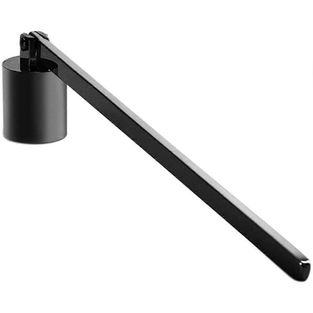 Candle Snuffer Long Handle Black Wick Extinguisher for Safe Candle Flame Control Home Decor Accessory