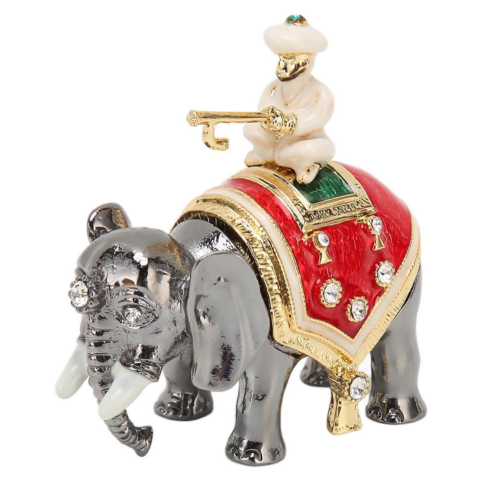 2025 أحدث نموذج صندوق مجوهرات حلية معدنية مبتكرة مرسومة باليد