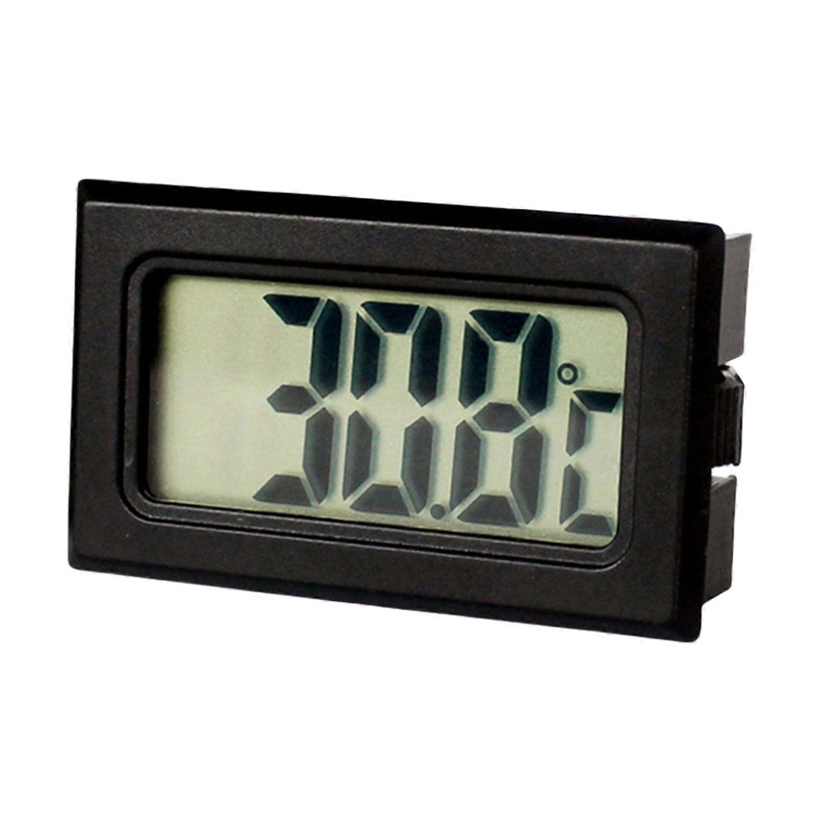 LCD Screen Temperature Monitor Thermometers For Reptiles Enclosures Easy Installation And Quick Read Temperature Gauge