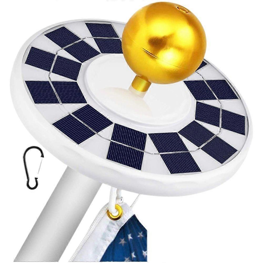 Solar flagpole light 128LED outdoor light outdoor camping light