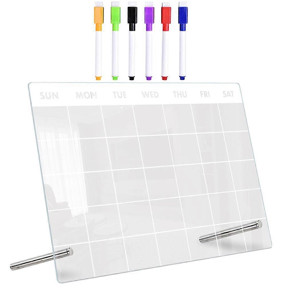 Office Supplies Acrylic Memo Writing Board Cafe Shop Modern Look Reminder 30X20CM 1 Set