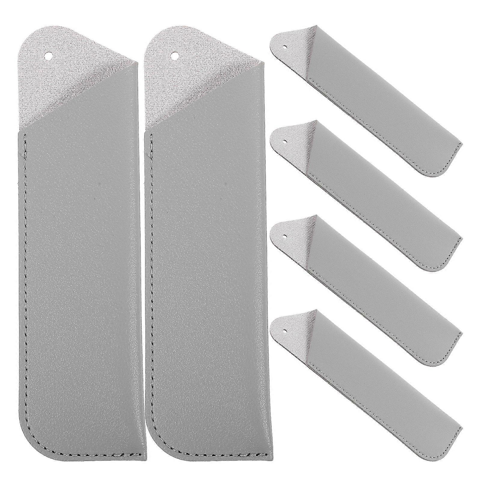 Ballpoint Pen Bag Pen Protective Cover Simple Style Scratch-Proof 6Pack