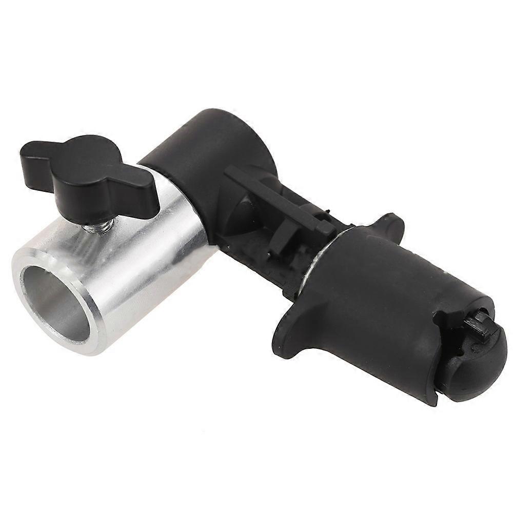 Light Stand Reflector Holder Clips Metal Mirror Holder Clip for Studio Photography Background Black 8x4.8x2 Cm