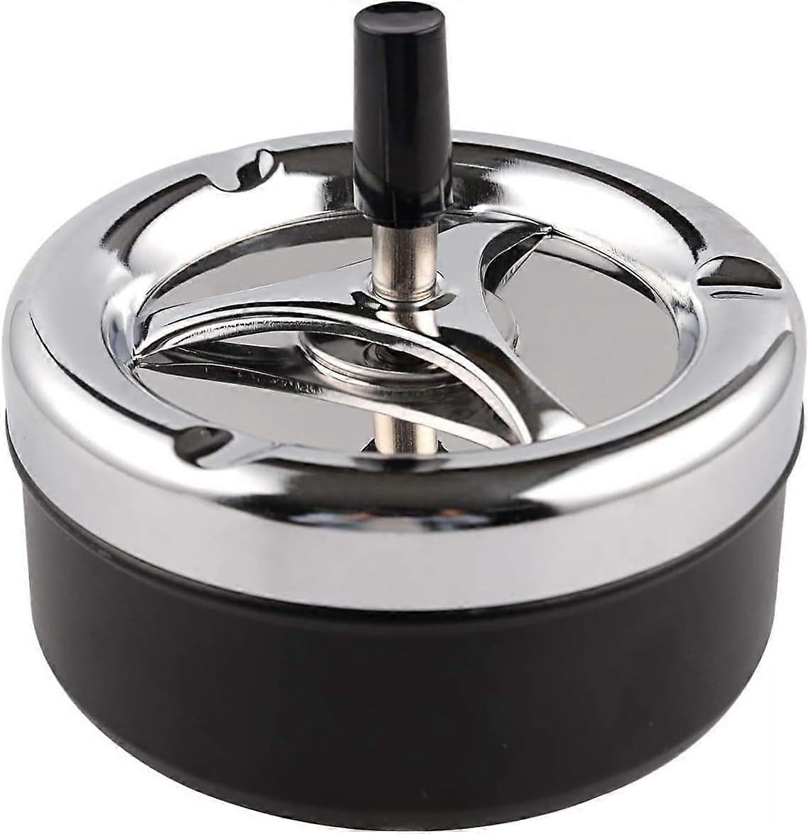 1 piece rotating ashtray, desktop ashtray