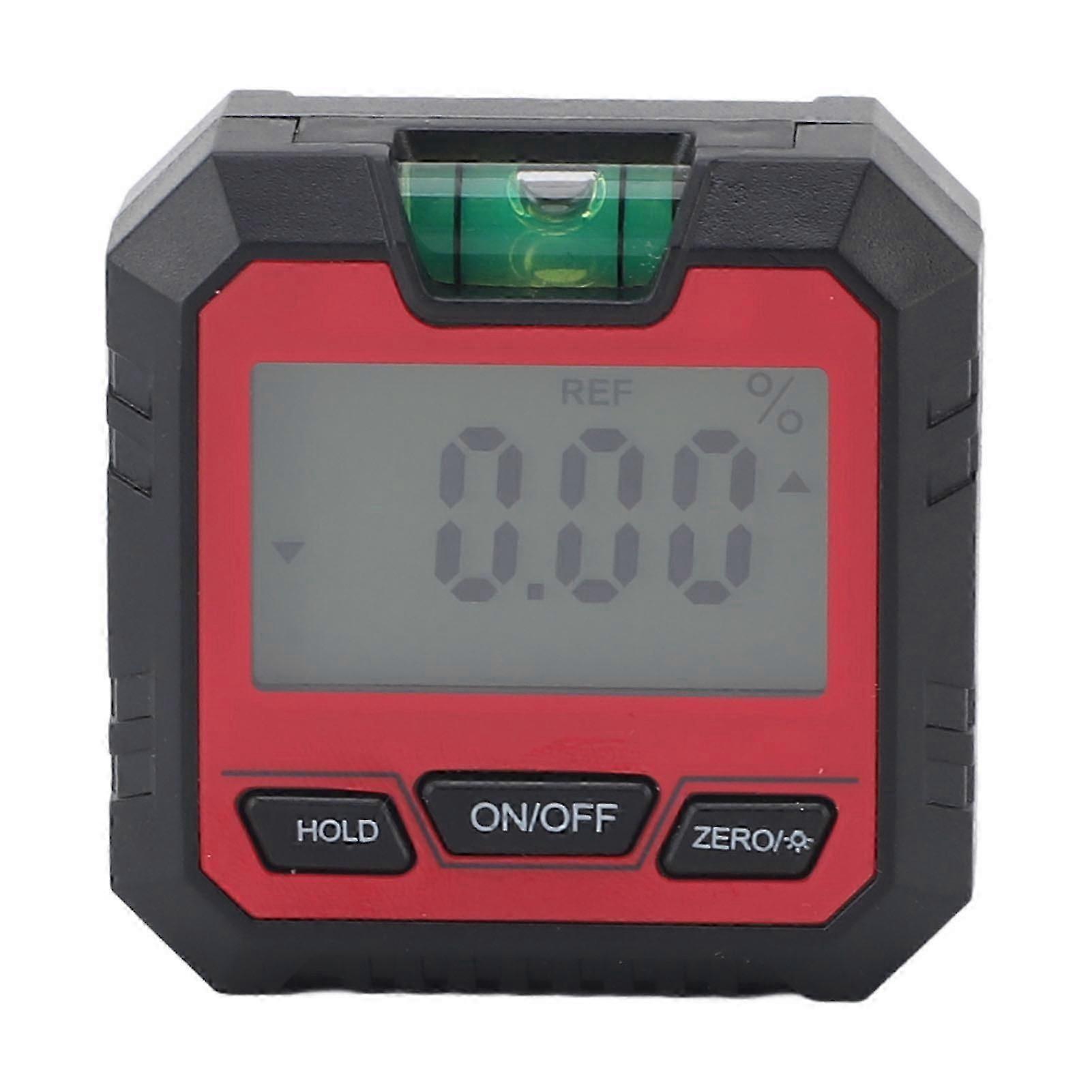 Digital Angle Finder with Backlight Accurate Measurement Portable Durable Construction for Engineering Decoration