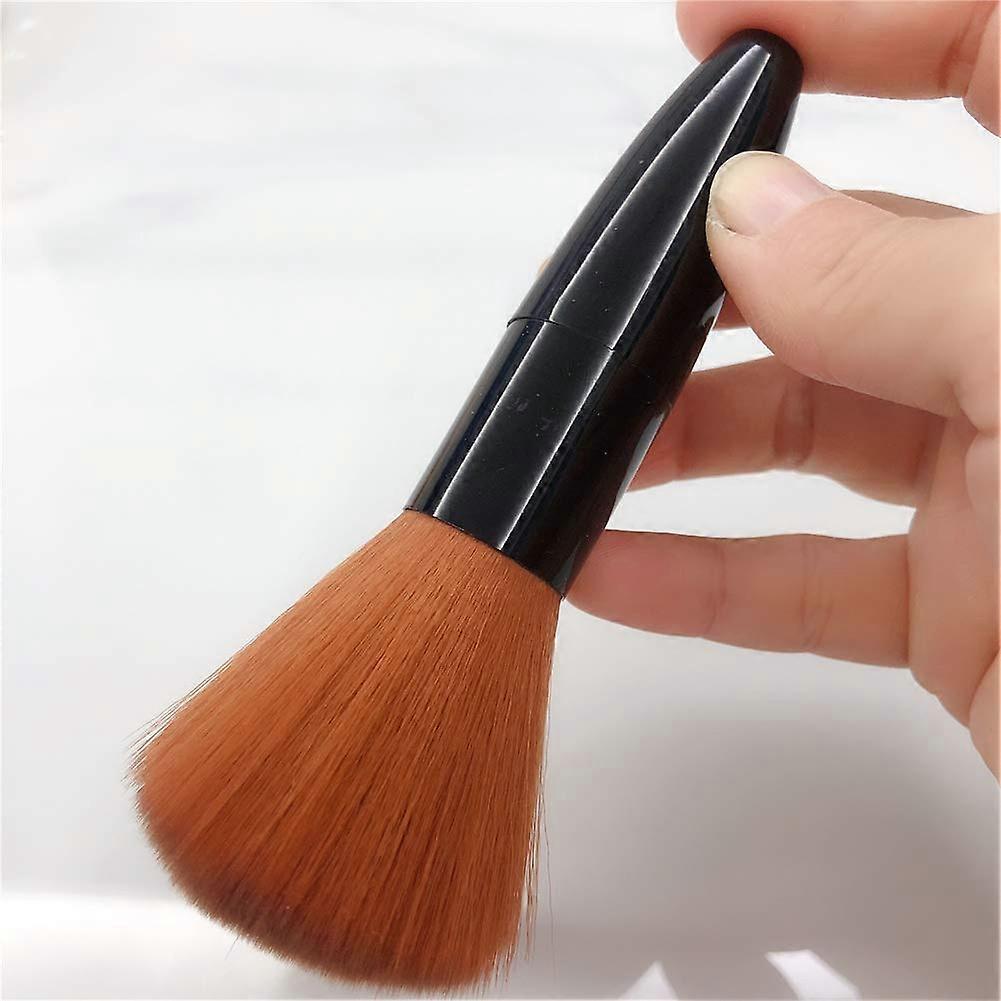 赤面ブラシルージュブッシュブラックカラー赤面ブラシルージュサンモスター用小型化粧ブラシ
