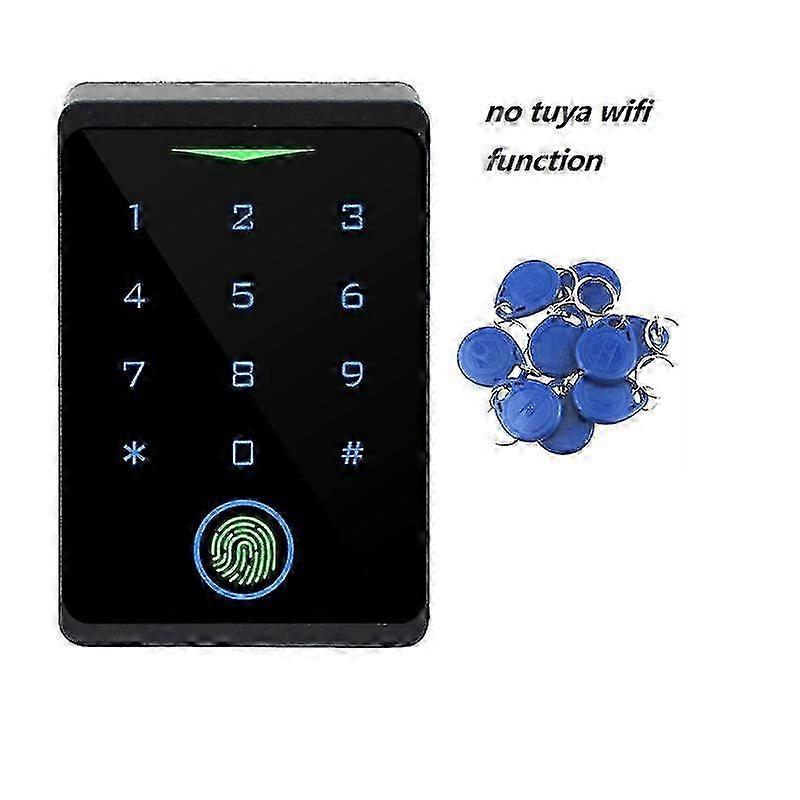 Tuya Wifi App Keypad Fingerprint Door Access Control System Rfid 125khz Proximity Card Controller 2025