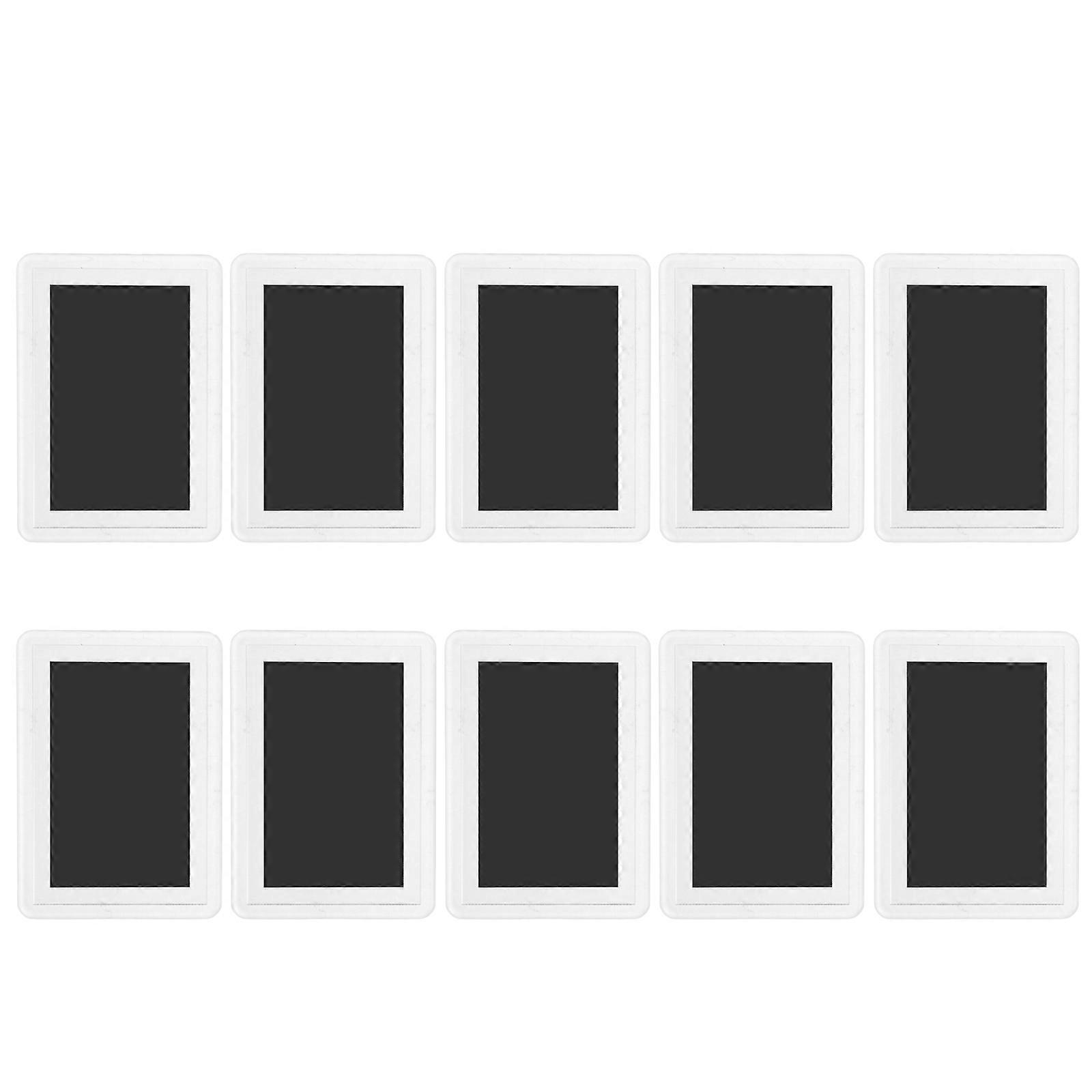 Locker Picture Frames Magnetic Fridge Magnetic Photo Frame Kitchen Use Rectangular 76X51mm 10Pack