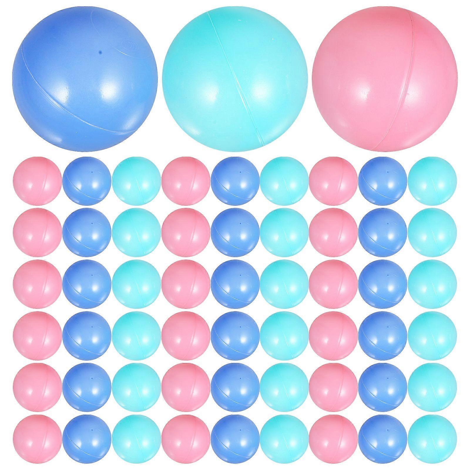100Pcs Amusement Ocean Balls Replacement Balls Party Game Props Children Pits Balls