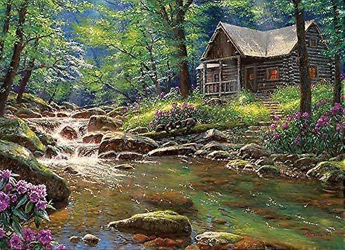 Puzzle 1000 Elementy Cabane de Peche Style 429