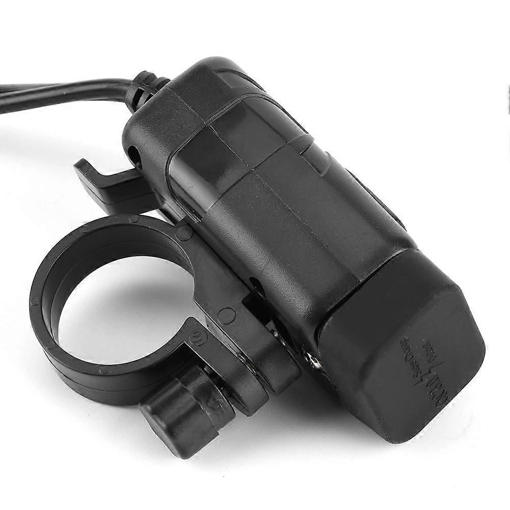 Motorcycle Phone Navigation Bracket Shockproof Aging Resistant Phone Charging Mount Stand Fit for R1250GS ADV 2013‑2020 Yellow