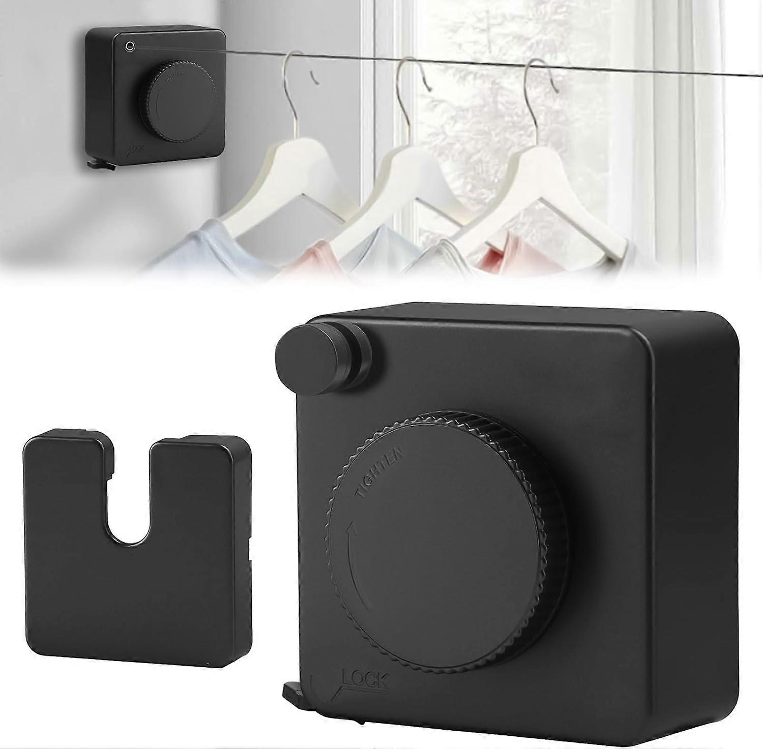Retractable indoor  outdoor wall mounted retractable clothesline