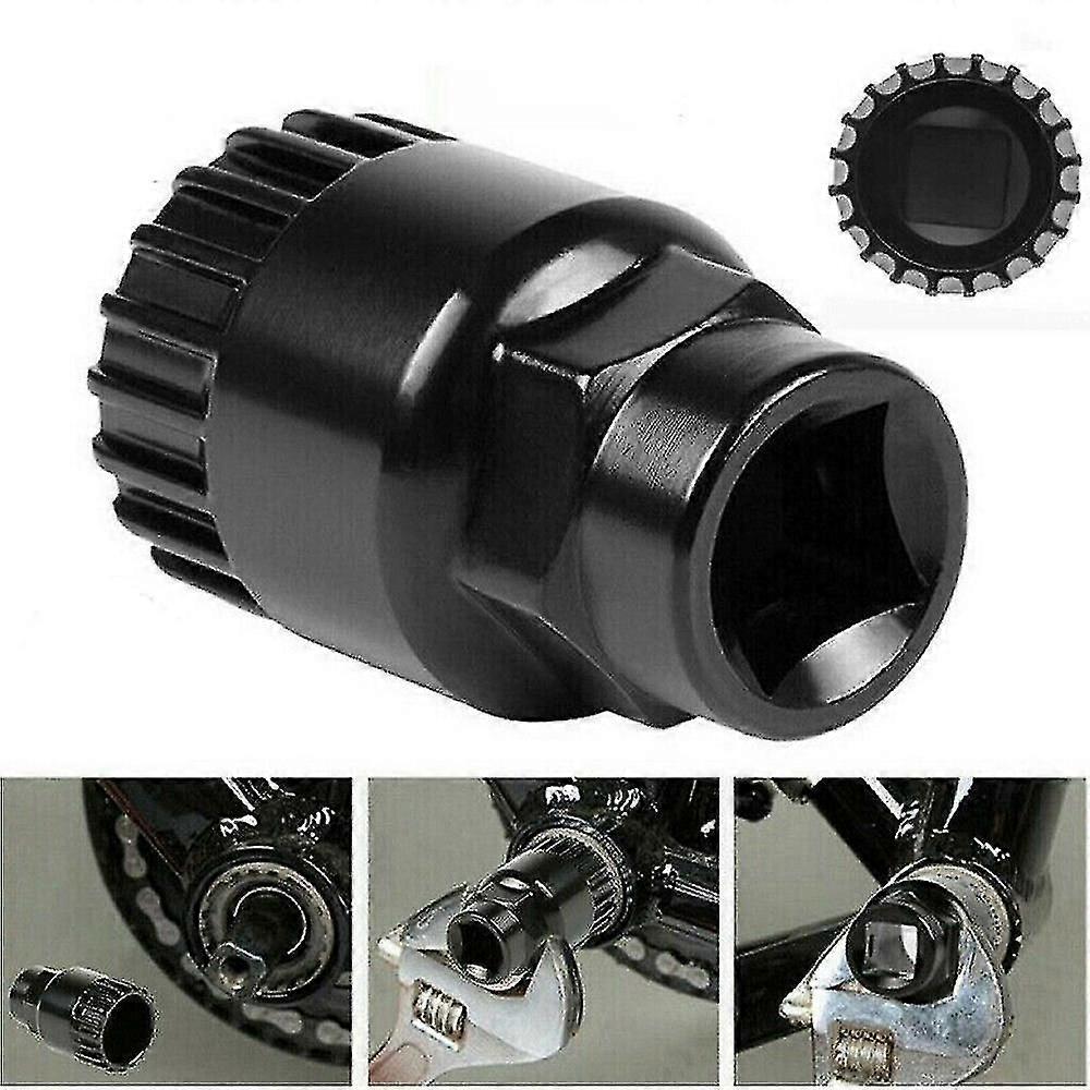 Mountain Bike Bottom Bracket Removal Maintenance Tool Socket 20 Tooth Spline Spanner Crank Puller