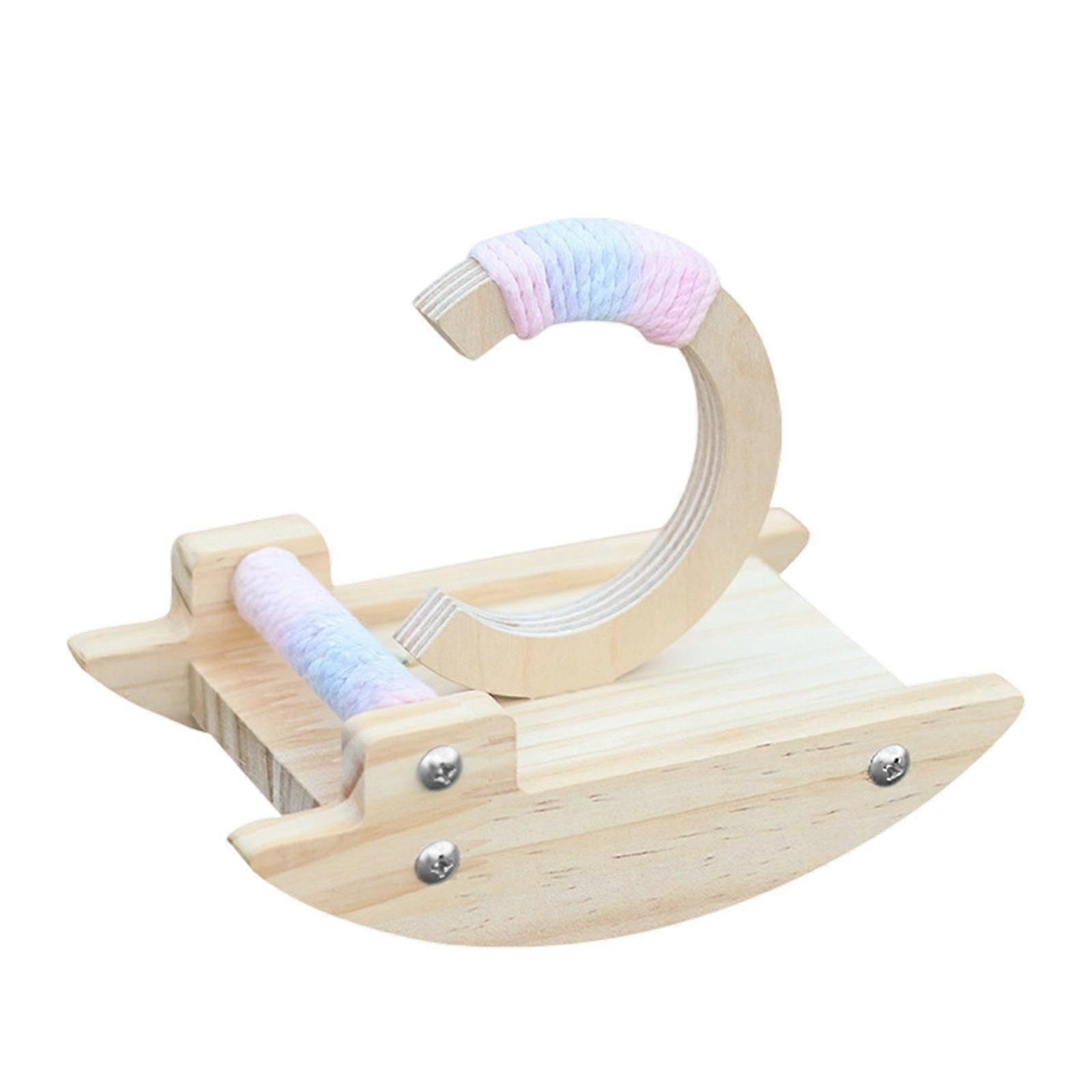 Bird Perch Stand Exercise Accessories Bird Toy for Conures Budgies Parakeets