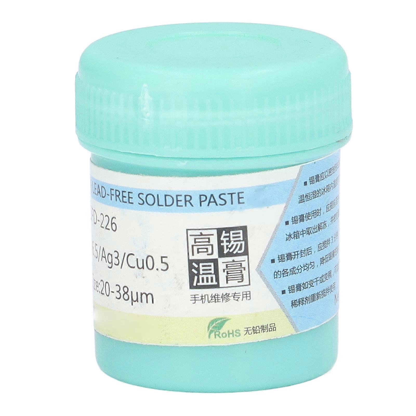 No Clean Solder Paste High Temperature Soldering Flux Cream for Mobile Phone Repair SFD‑226