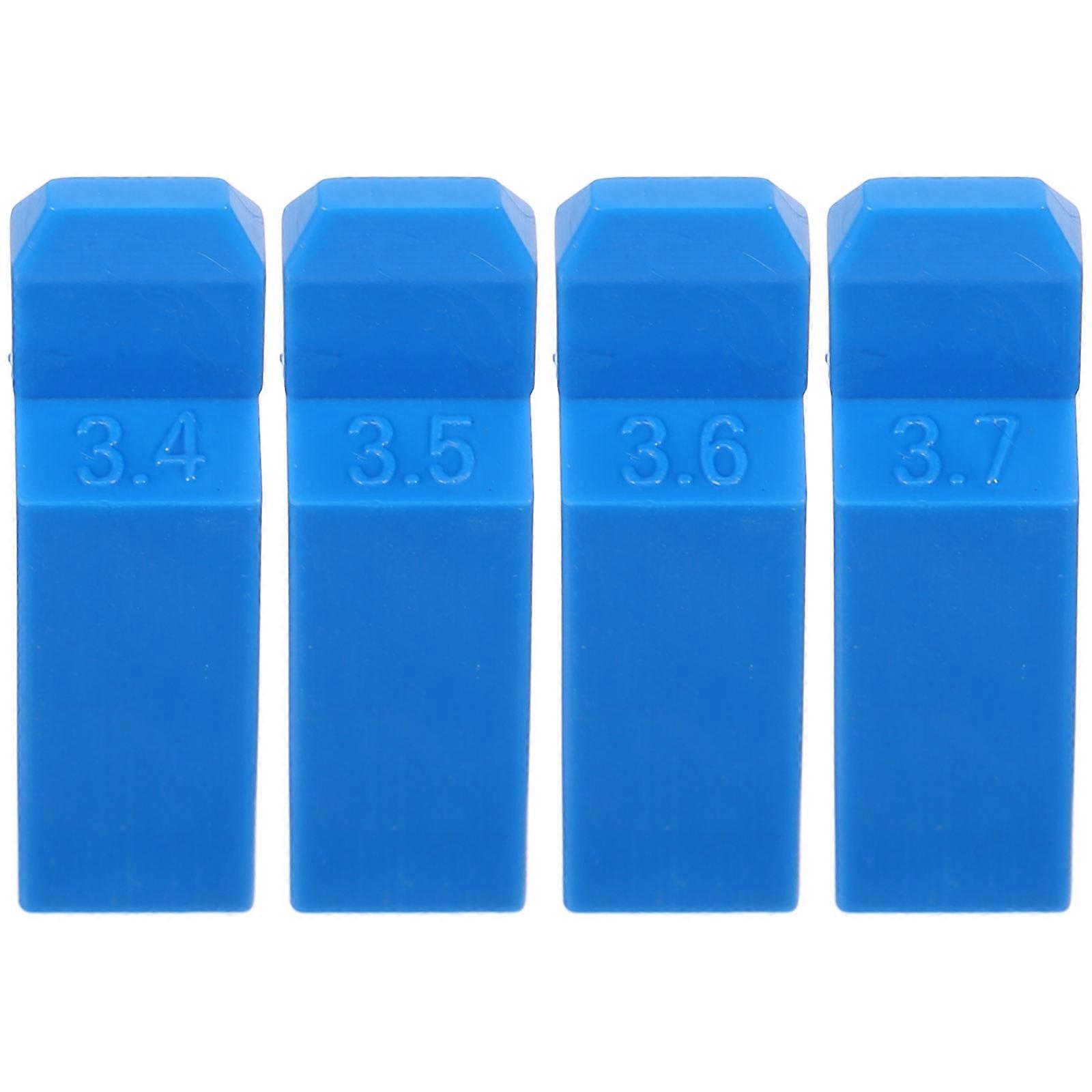 4pcs Piano Tuning Mute Blocks for Practice and Maintenance, Assorted, Tuning