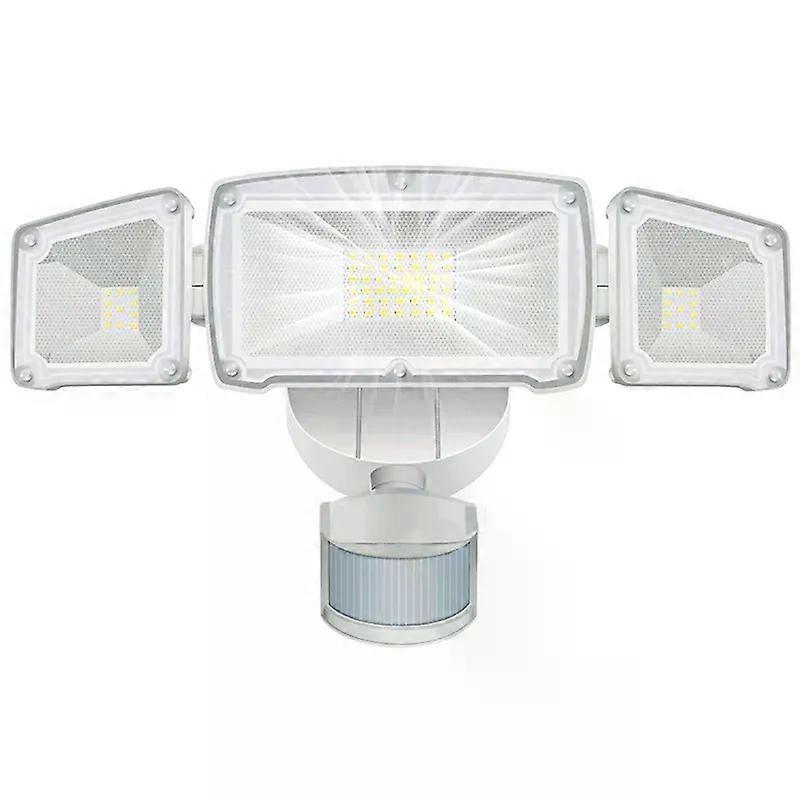Security Light Adjustable Motion Detection Flood Light IP65 Waterproof Outdoor Motion Sensor Light for Garage Yard