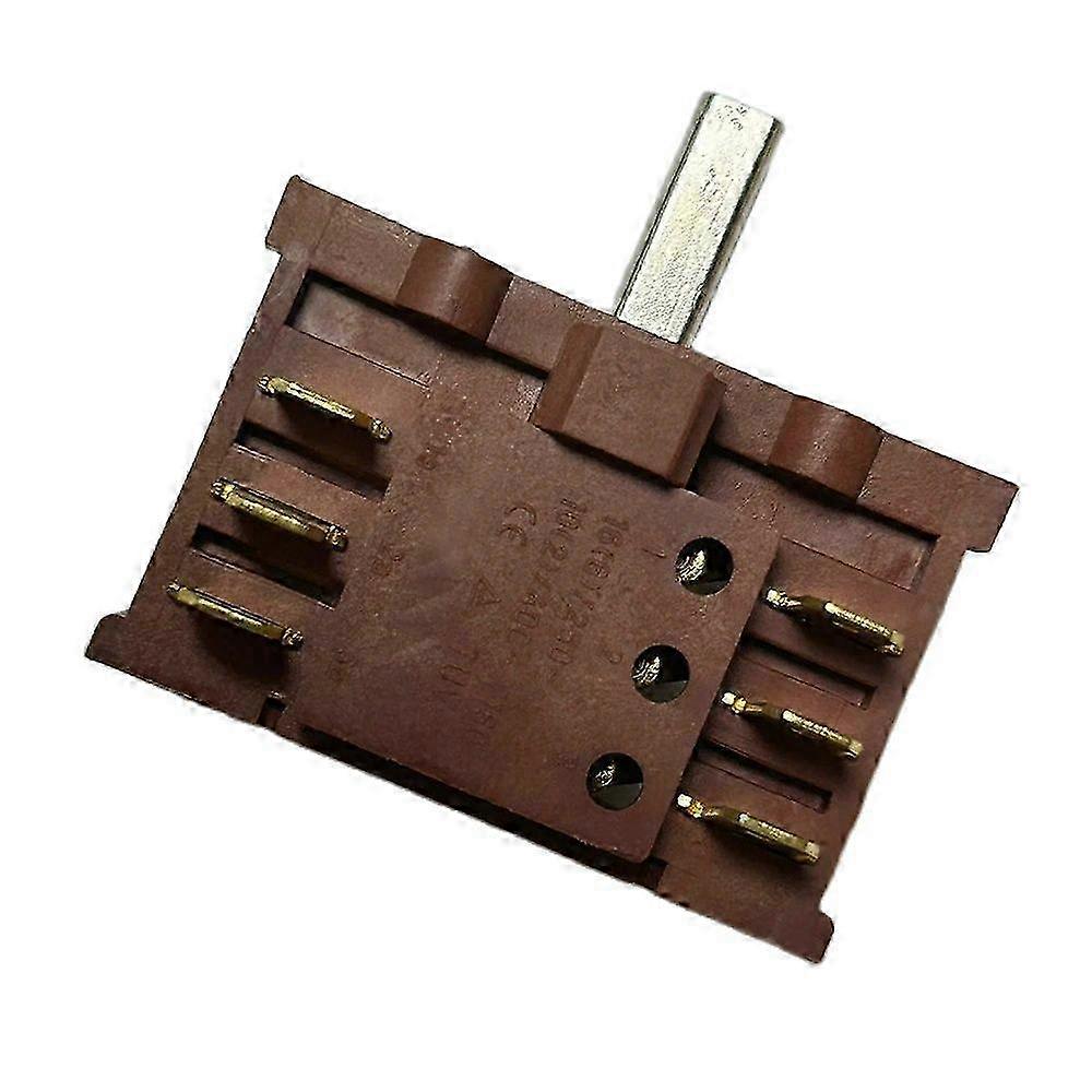 2025 16A T150 AC Oven Switch 4/6Gear Position Electric Heater Switch 6/11pin Knob Rotary Selector Switch Temperature Control Switch