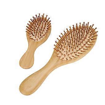 2Pcs Air Cushion Comb Anti Frizz Massage Comb Large Plate Smooth Comb for Curly Hair Straight Hair