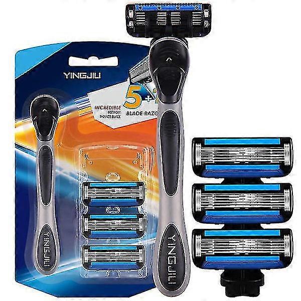 Razor Set 5 Layer Blades Durable Clean Fresh No Residue