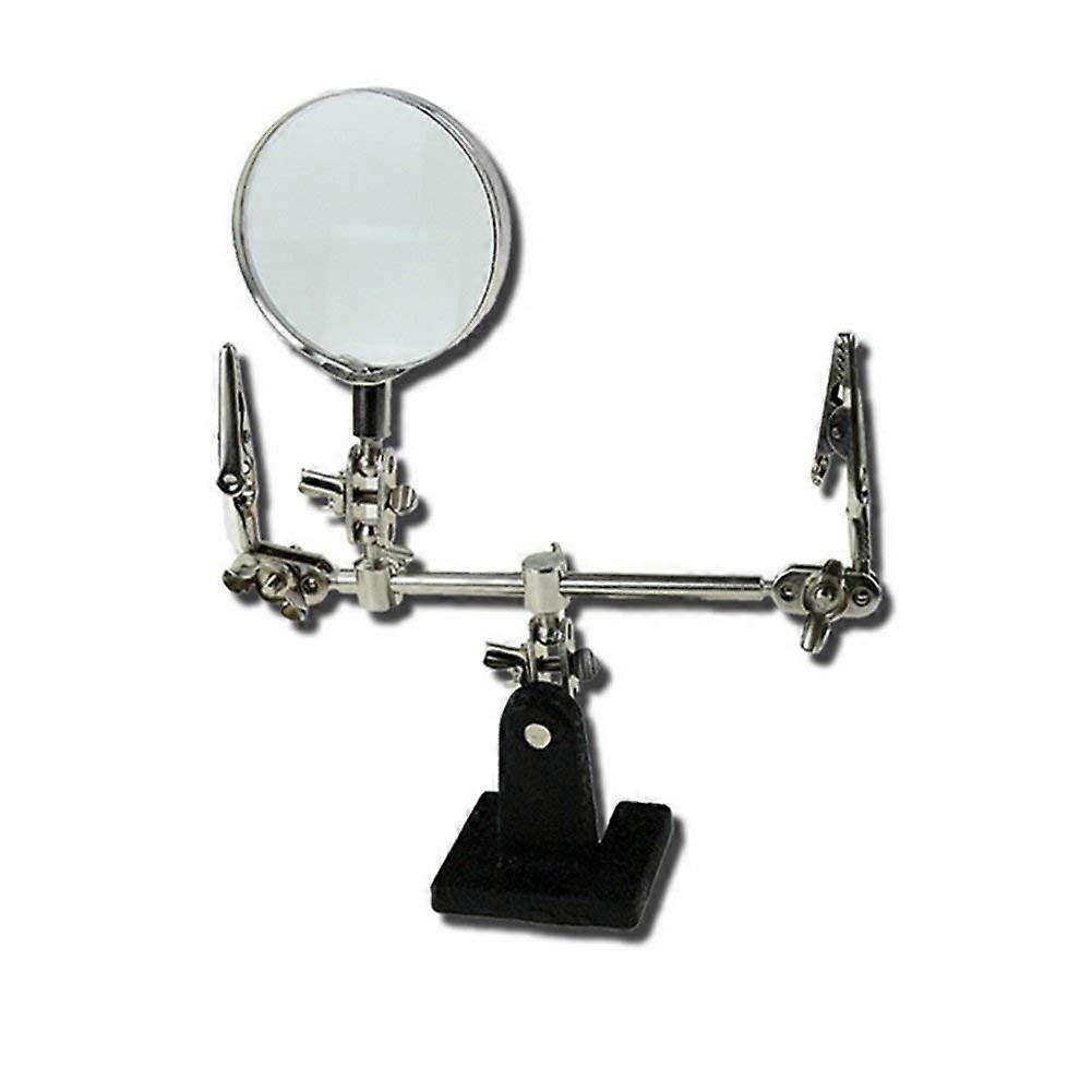 Magnifiers, Desktop Handsfree Kit, Magnifying Glass, Auxiliary Clamp, Clip, Magnifier, Flap Iron, Stand, Phone , Identification