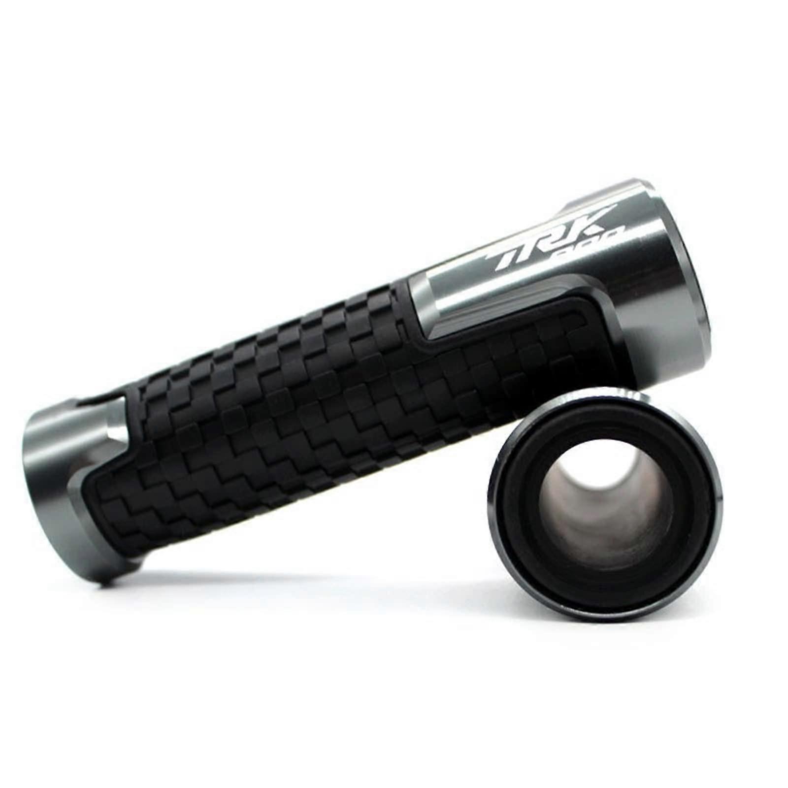 Motorcycle Handlebar Grips For Benelli TRK 800X TRK800X TRKX800 X   Motorcycle CNC Handlebar Grips Handle Grip Handlebar (Grey) Gray