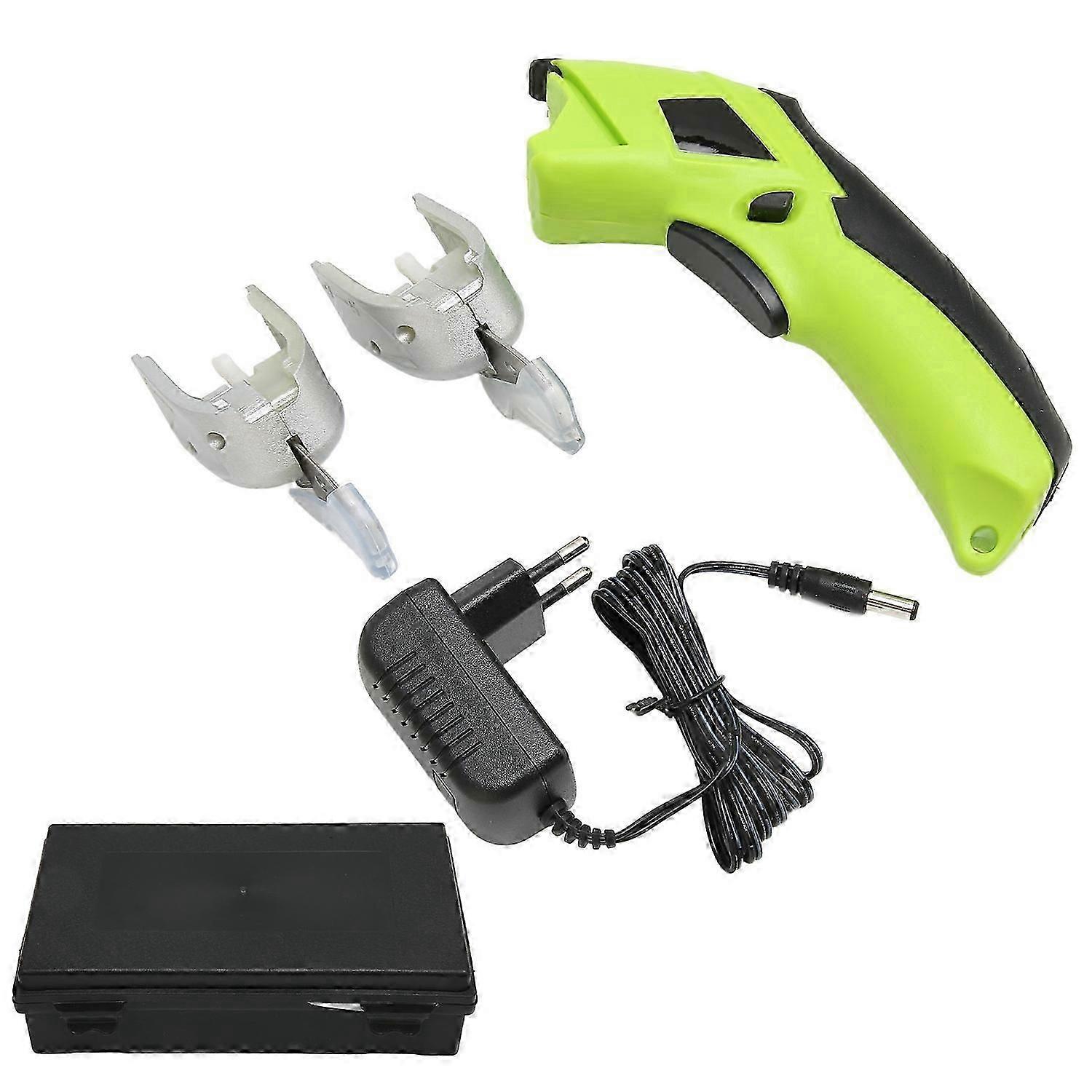 電気コードレスはさみポータブルハンドヘルド充電式電気布はさみ100240