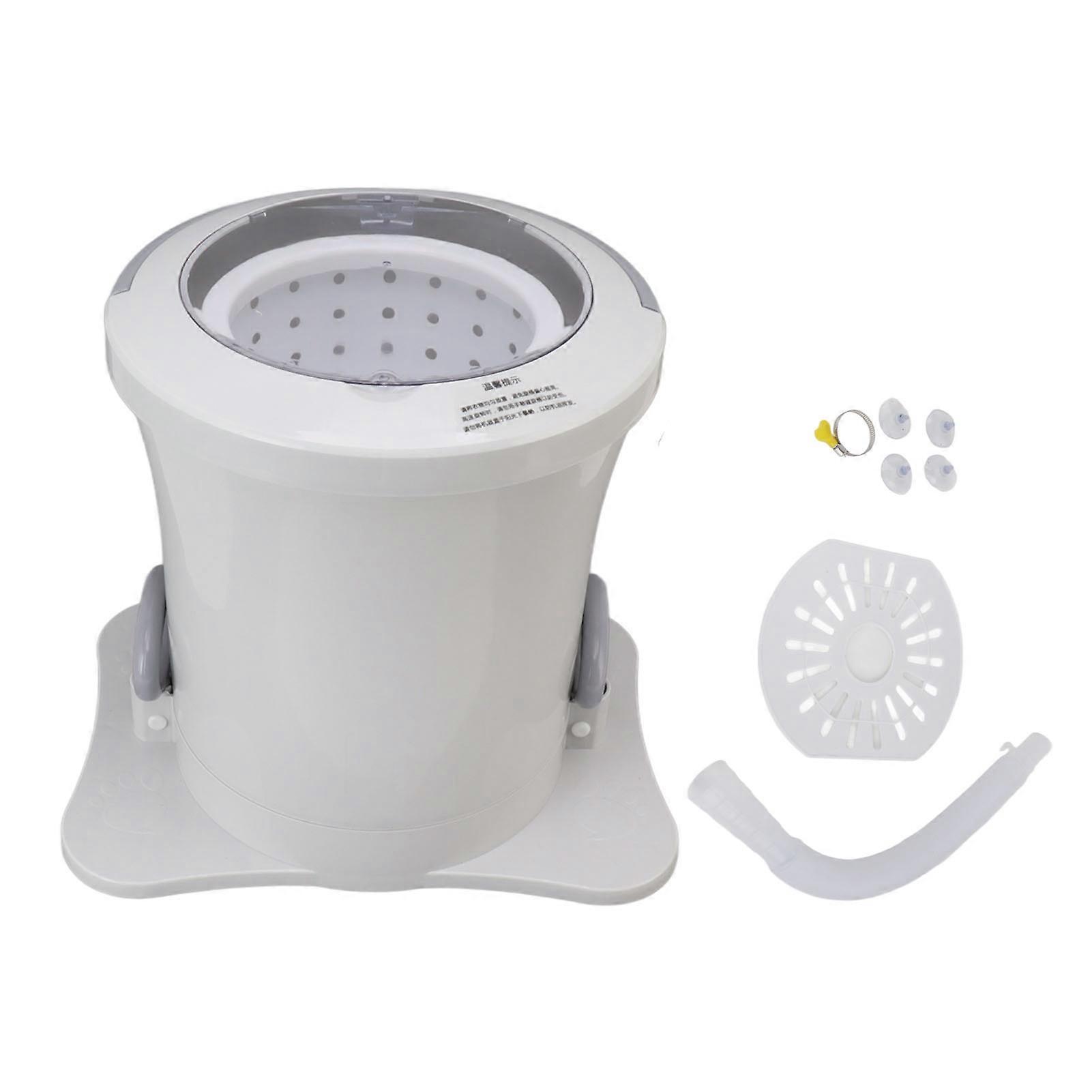 Mini Portable Dehydrator High Capacity Electricity-Free Food Dryer with Hand Drawstring for Dormitory Travel Compact White