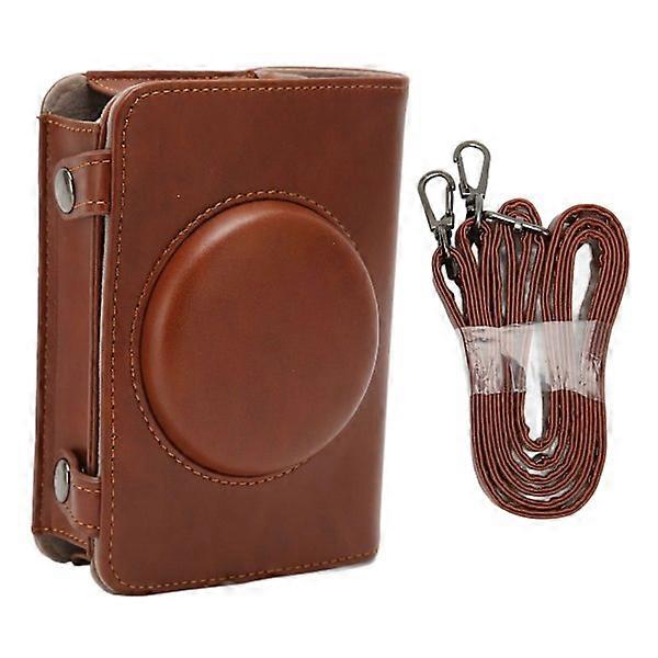Retro camera bag PU leather camera bag with adjustable shoulder strap for Kodak C210R Mini Shot 2