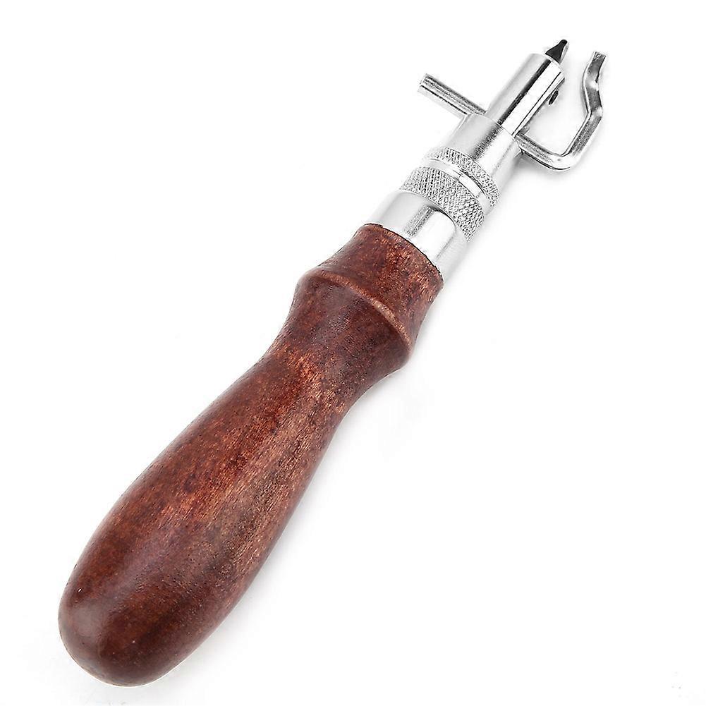 Professional 5 In 1 Multifunctional Leather Craft Tool Stitching Groover Set