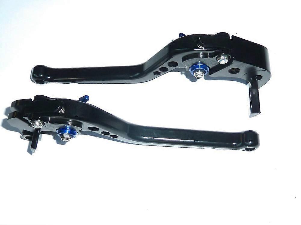 חל על סוזוקי GSXR600 2006-2019 LONG BLACK BRAKE & מנופי מצמד מסלול כביש TS73