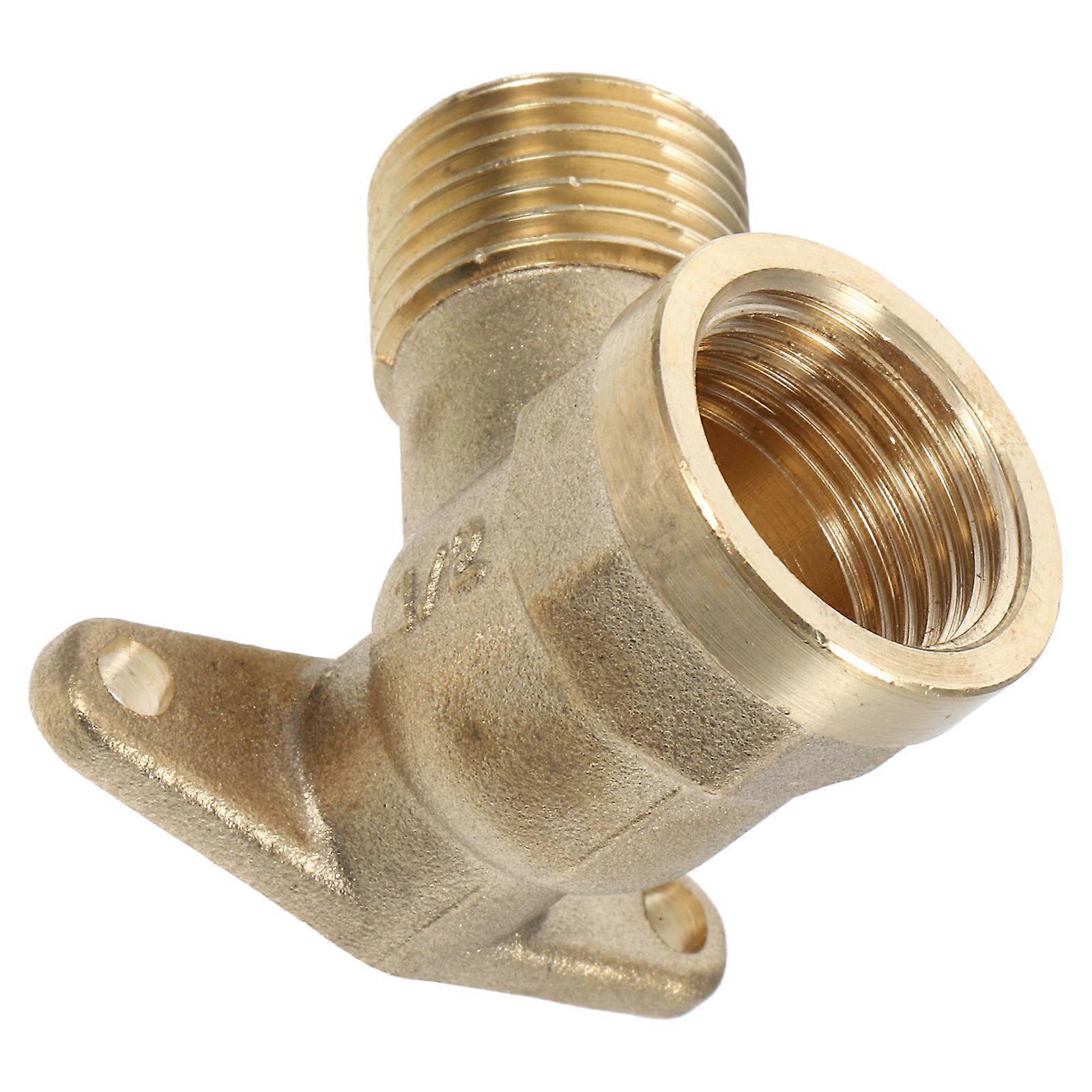 Leakproof Copper Water Hose Elbow Connector Durable Pipe Fitting for Easy DIY Garden and Plumbing Setup with Universal Compatibility