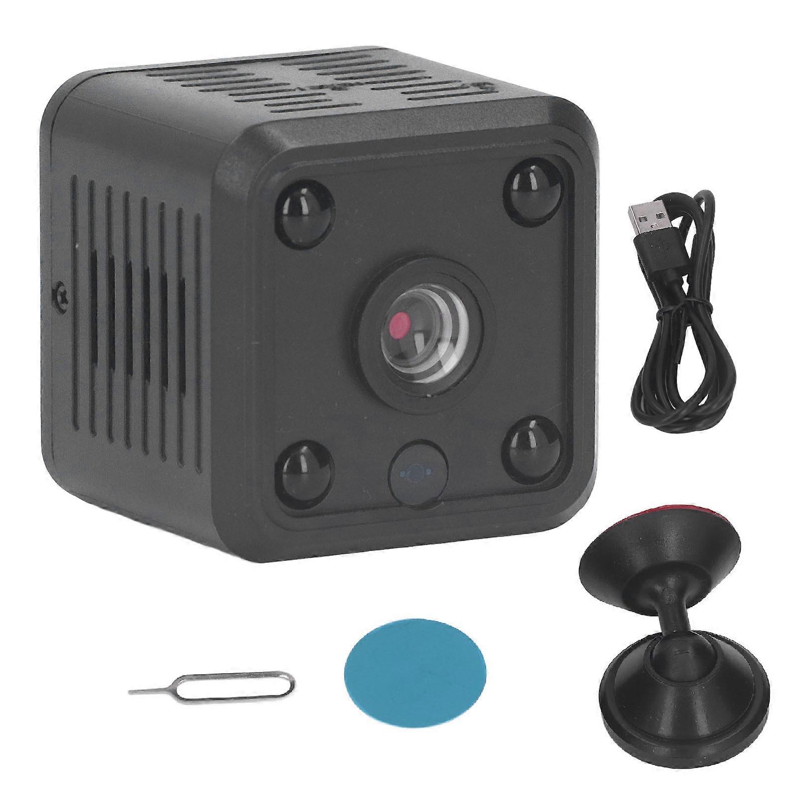 Mini Camera Wireless Small Indoor Camera with Night Vision 360 Degree Monitoring Loop Recording for Home