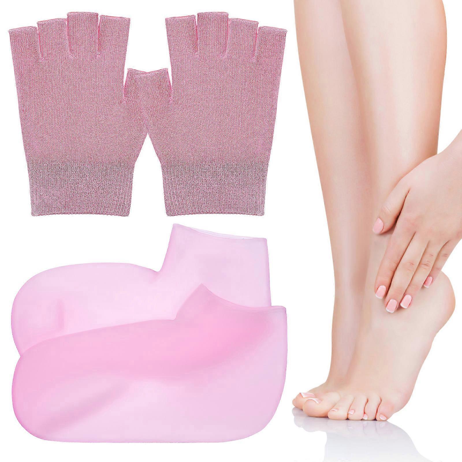Hydrating Gloves For Hands Moisturizing Socks Multi Functional Design Beauty Salon 1 Set