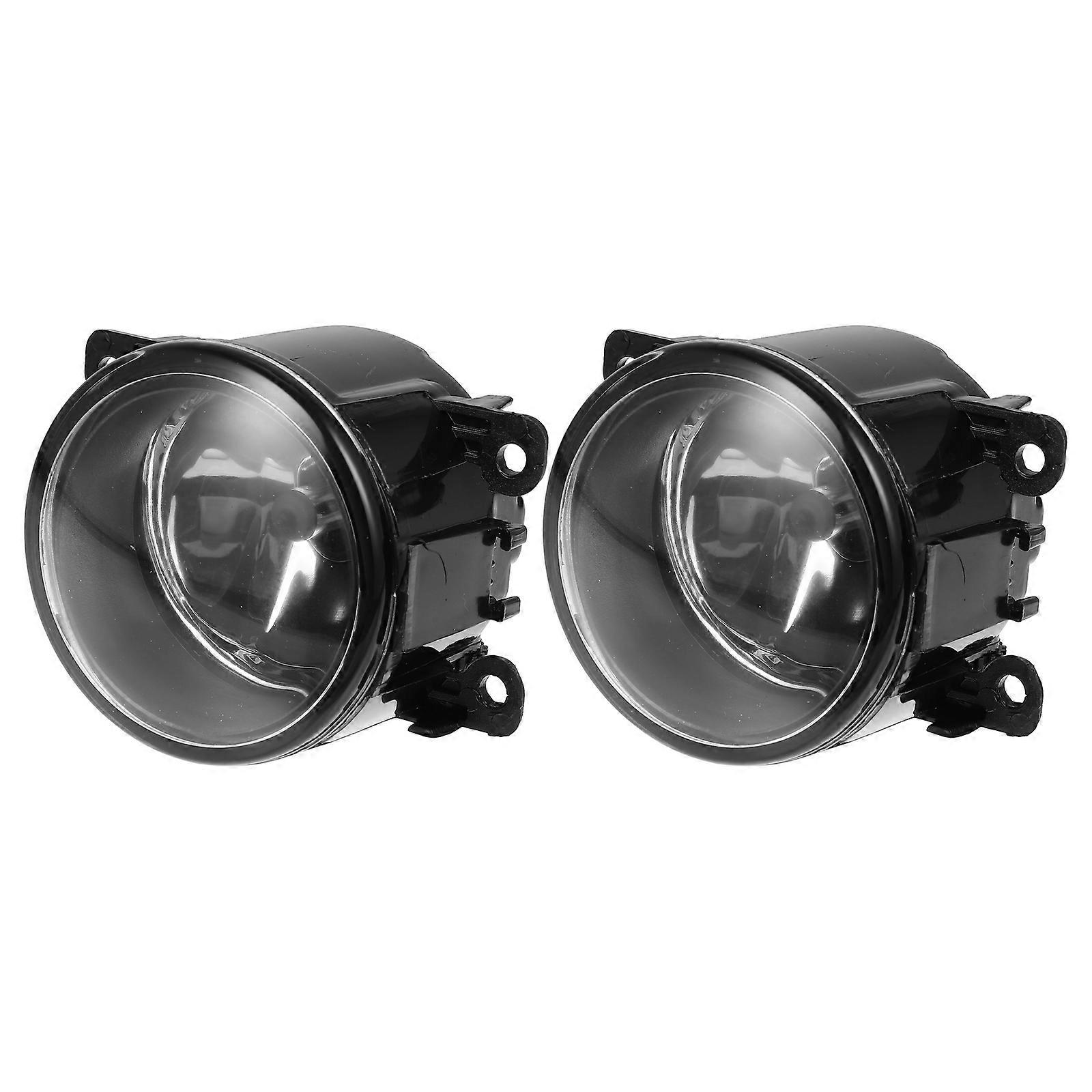 Universal Fog Lights for Cars Car Light Easy Installation Assorted Color 10.5X9.5cm 2Pcs