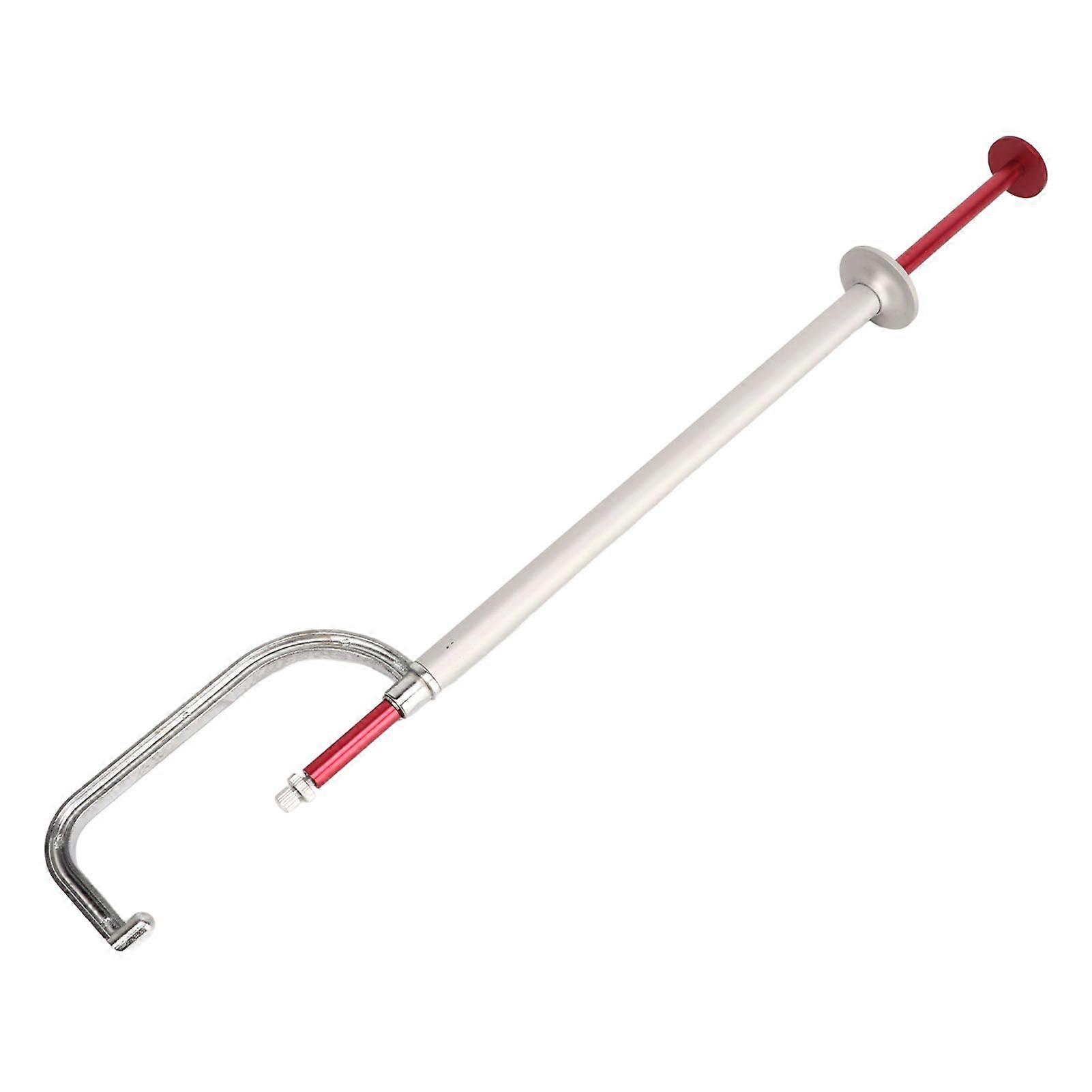 Brake disc measuring ruler for precise detection