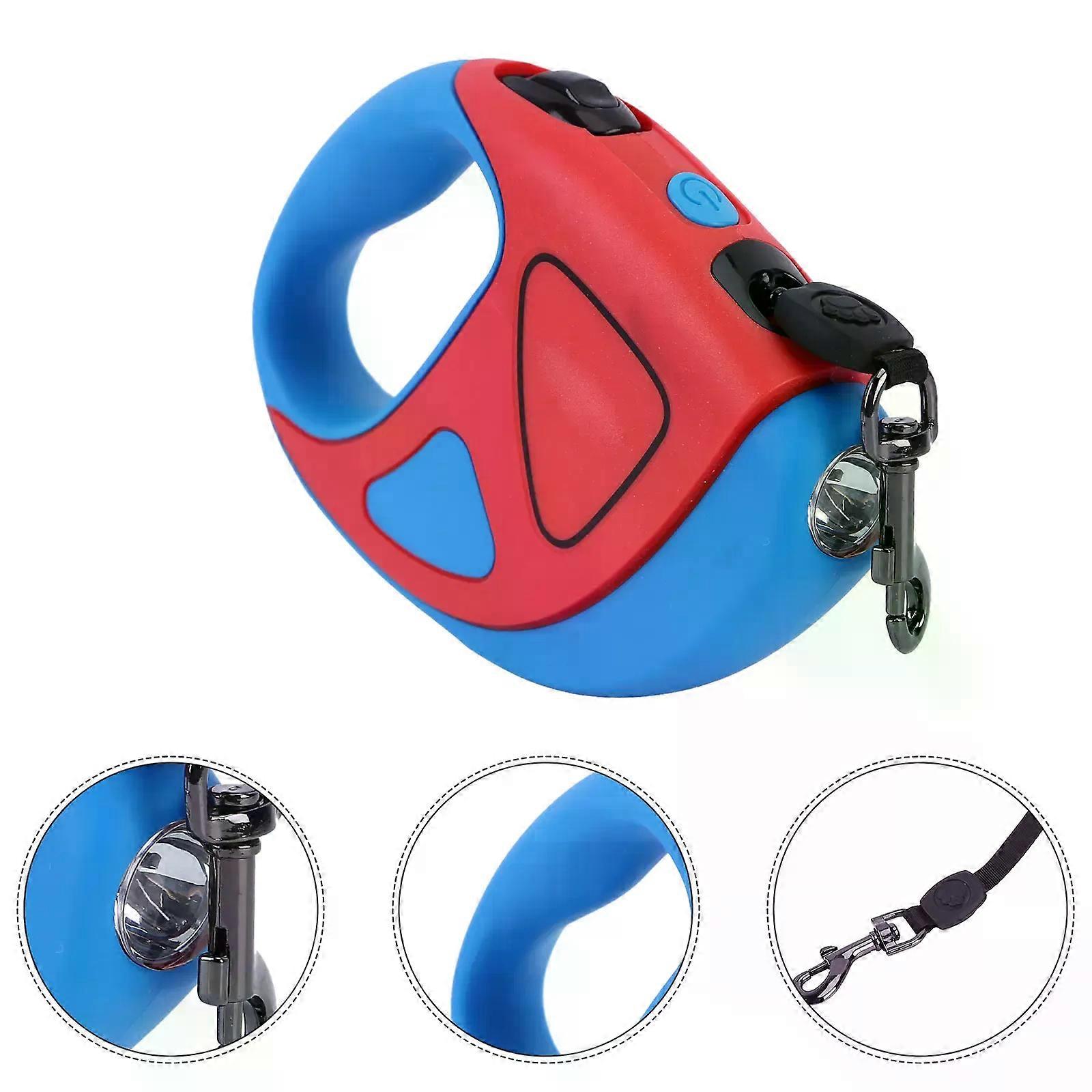 Retractable Leash One Button Break Lock Dog Leashes Pet Harness Training Device Running