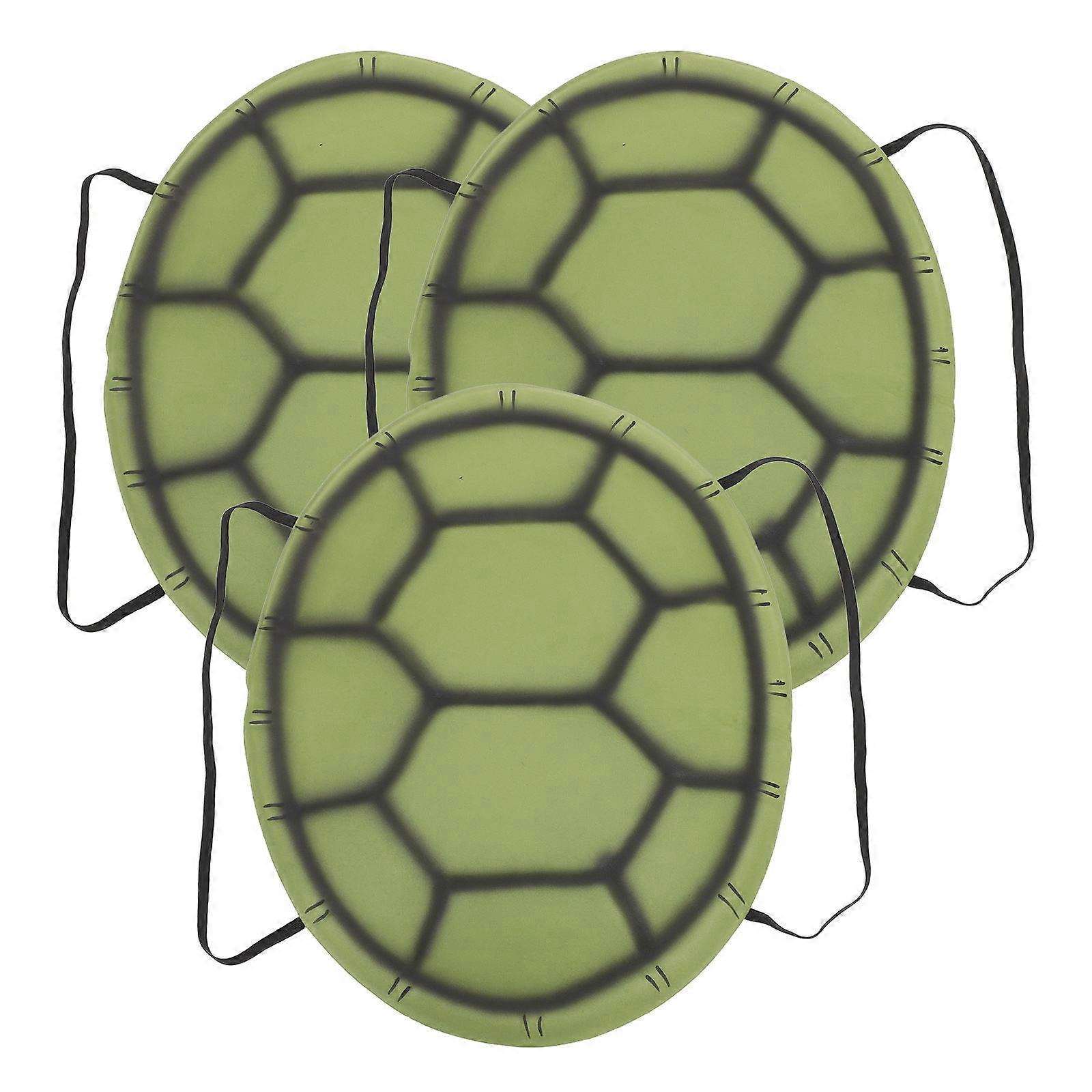 3pcs Halloween Turtle Shell Costume,Eva Turtle Shell Props Turtle Shell Backpack Cosplay Props For Halloween Dress Up Accessories