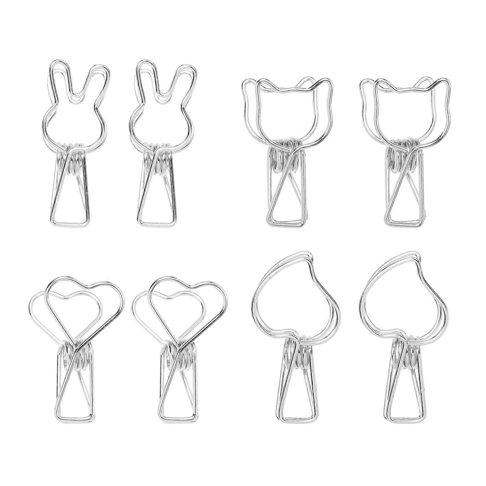 Spring Clips 20Pcs Multi-functional Design Household Clothes Clips For Hanging Socks And Quilts In Style