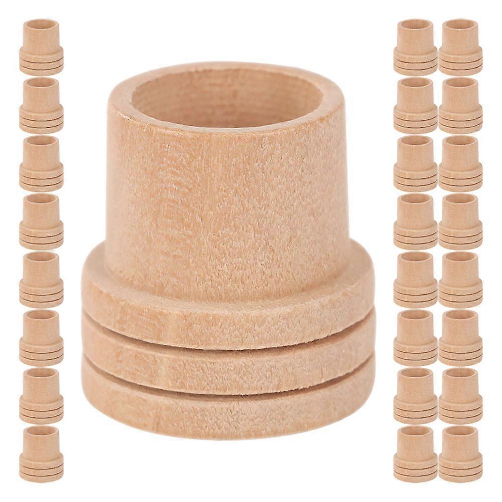 Moxa Stick Extinguisher 50Pcs Moxa Wood Extinguisher Perfect For Moxa Therapy Burns Supporting 2.90X2.80X2.80CM Size