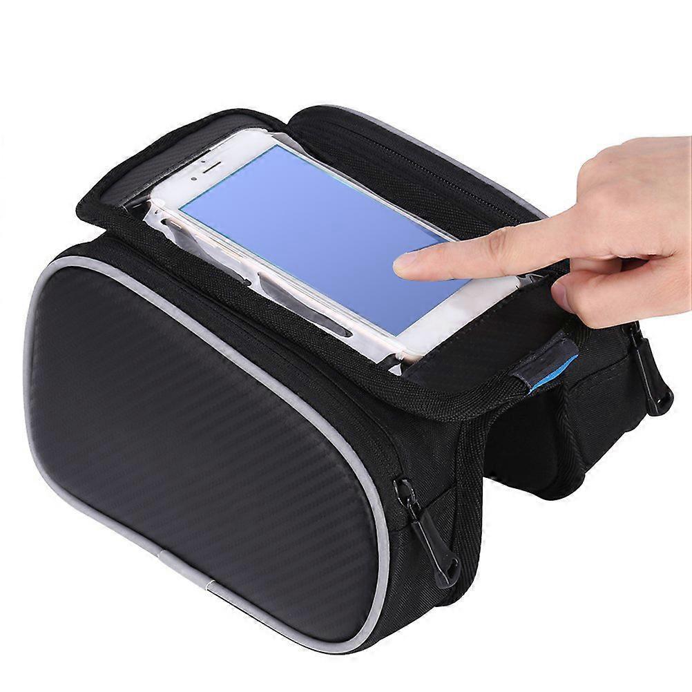 Bisiklet Aksesuarları İçin Su Geçirmez Bisiklet Çantası Boyut 17 X 9 X 5 Cm Yansıtıcı 1Set