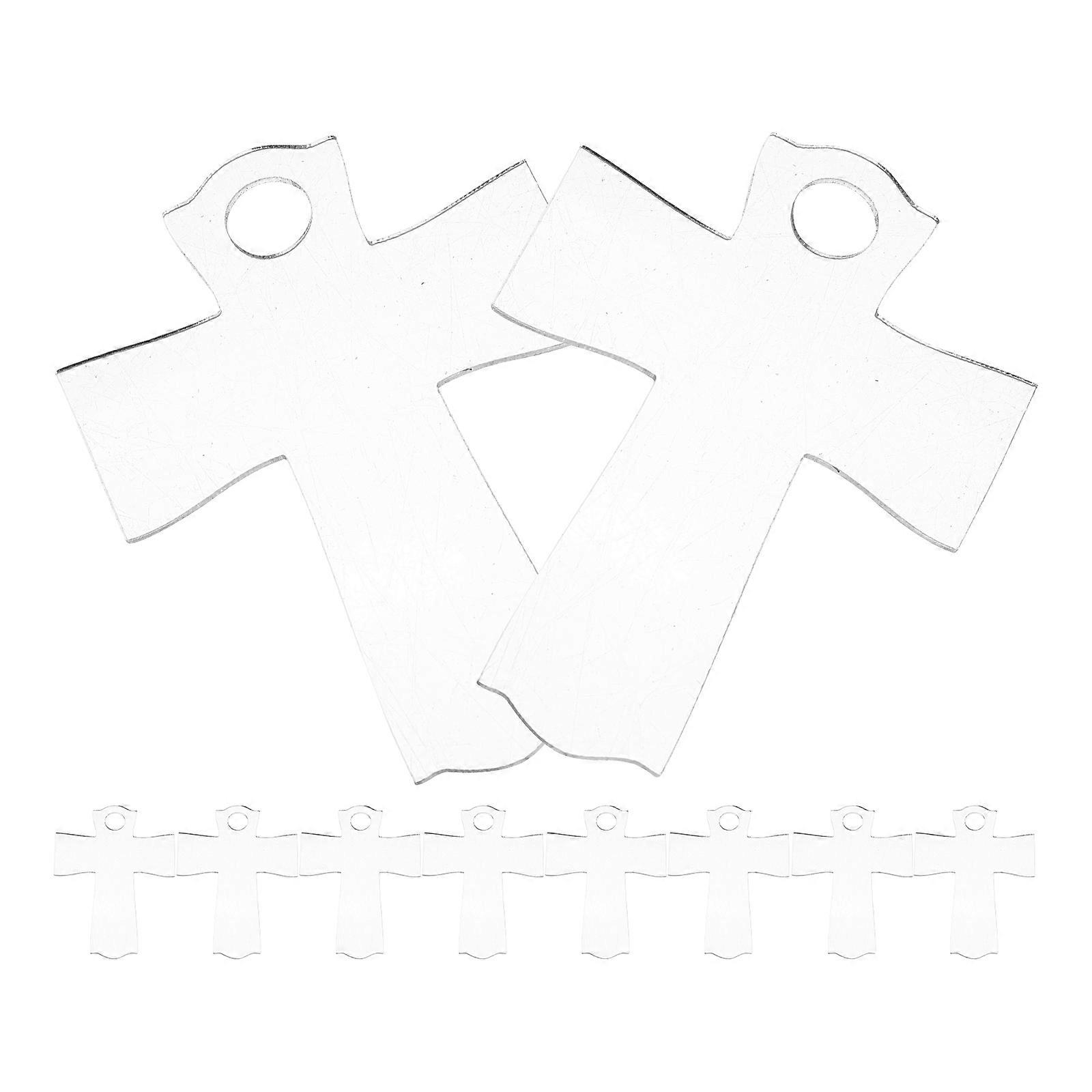 10Pcs Name Tag Labels For Drinking Bottles Tumbler Cups Unique Design Transparent Identification Daily Use