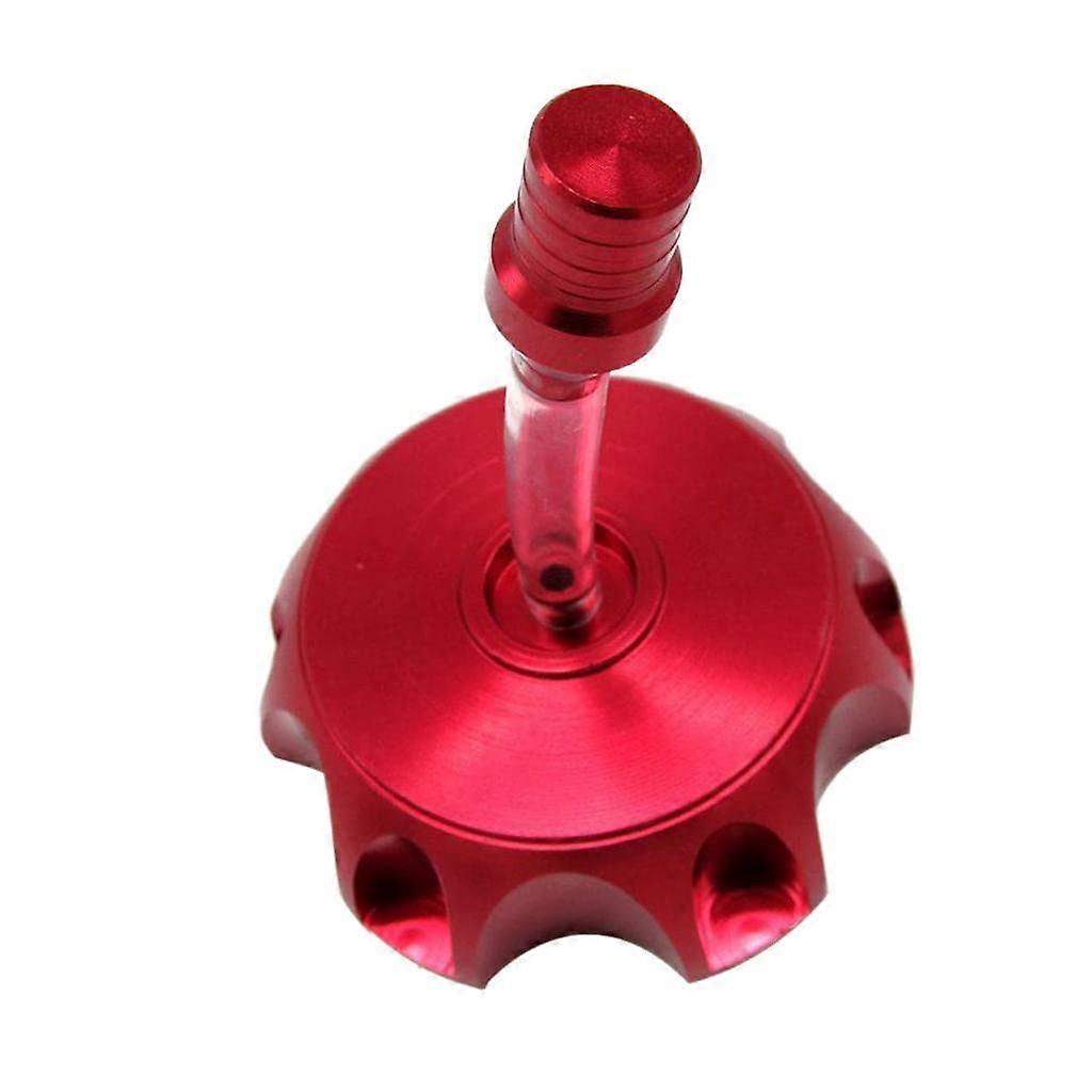 Fuel Tank Cap Replacement For Motorcycles With Venting - Red